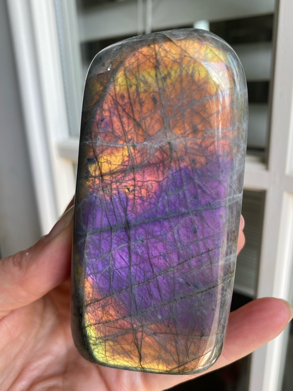 🌅✨ 3.5” SUNSET LABRADORITE FREEFORM ✨🌅